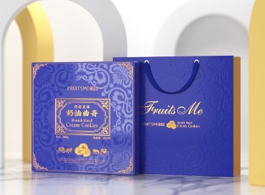 曲奇饼包装 礼盒设计©刘益铭 原创作品