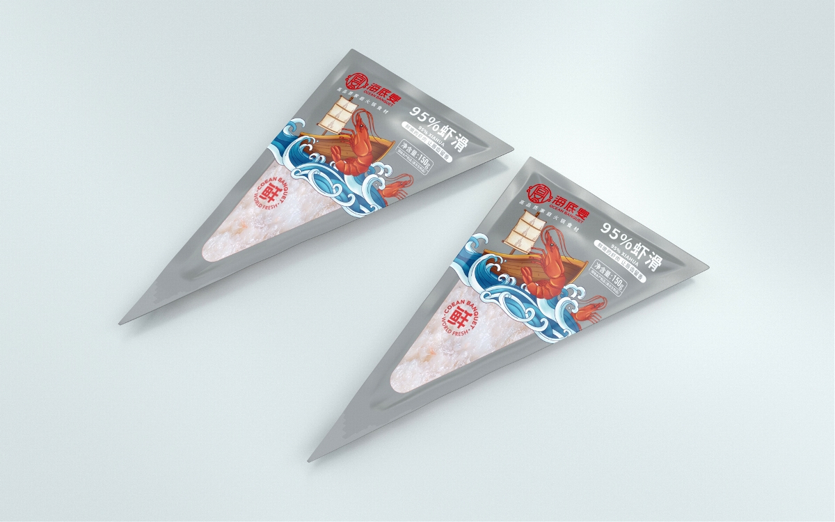 OCEAN BANQUET|海底宴火锅食材包装设计-瑞智博诚品牌策划设计