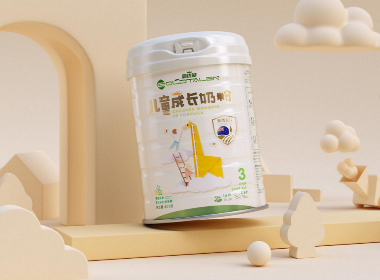 高优能儿童奶粉包装