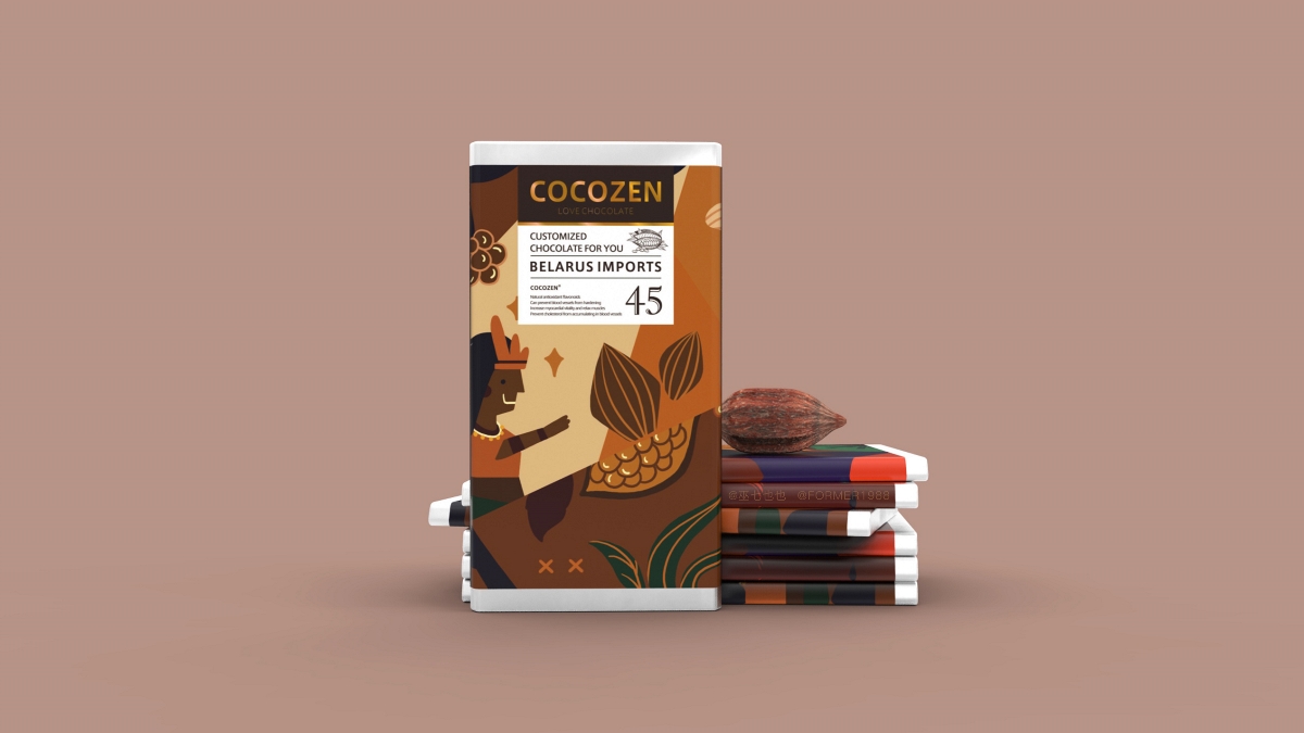 COCOZEN | 巧克力包装设计【原创】