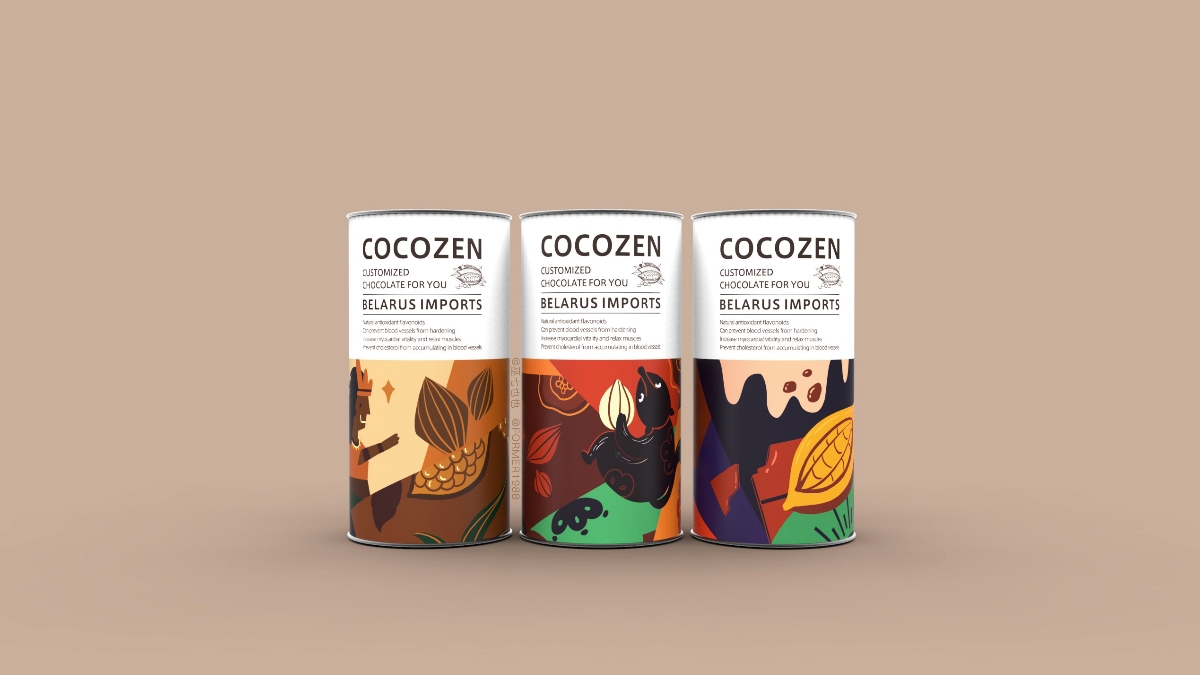 COCOZEN | 巧克力包裝設(shè)計【原創(chuàng)】