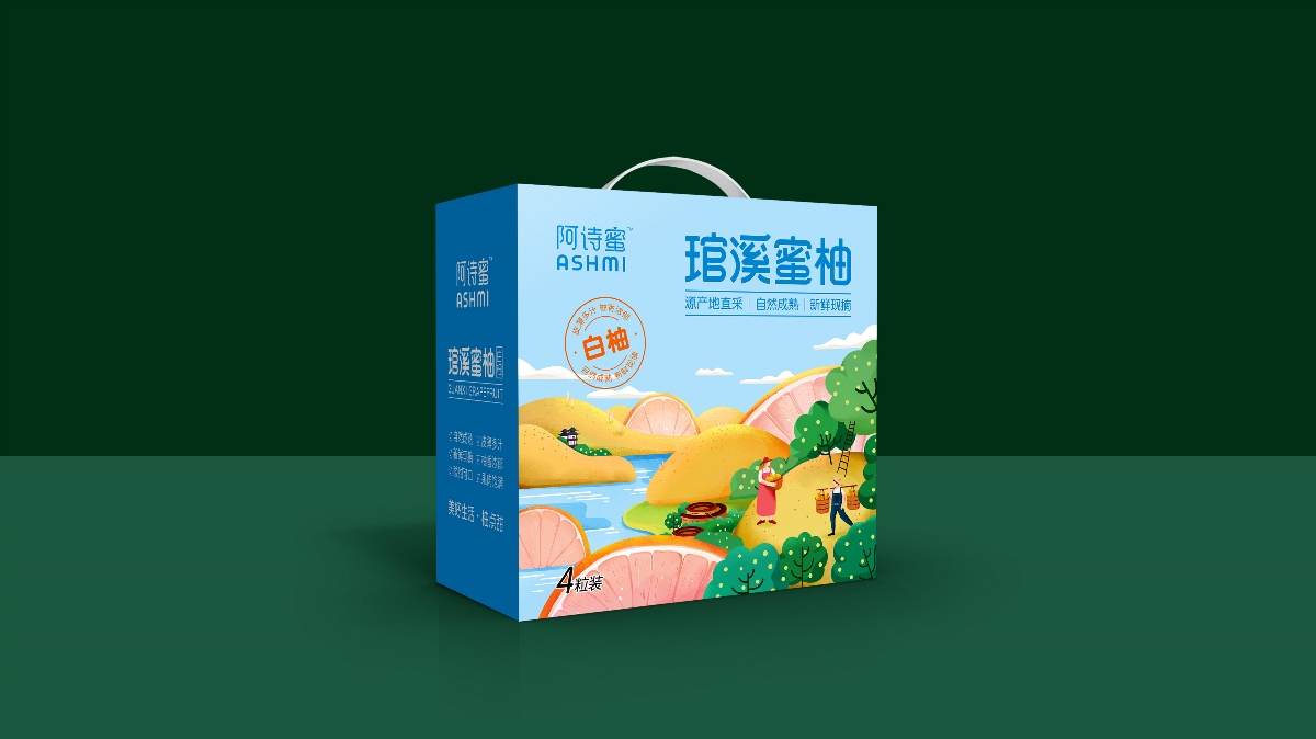 柚子水果包裝設(shè)計(jì)