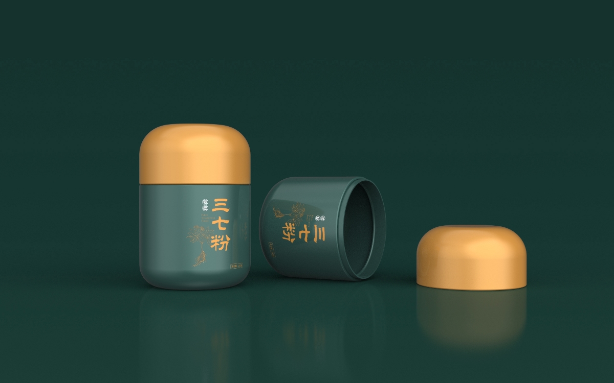 三七粉包裝設計 × CB創博
