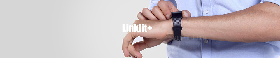 高恩广告#linkfit智能手环众筹页面策划拍摄