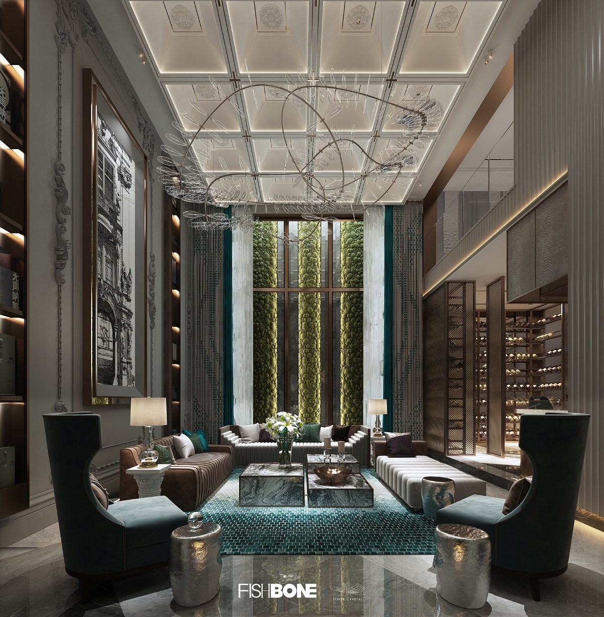 昆明鱼骨设计事务所——春城首府Y府