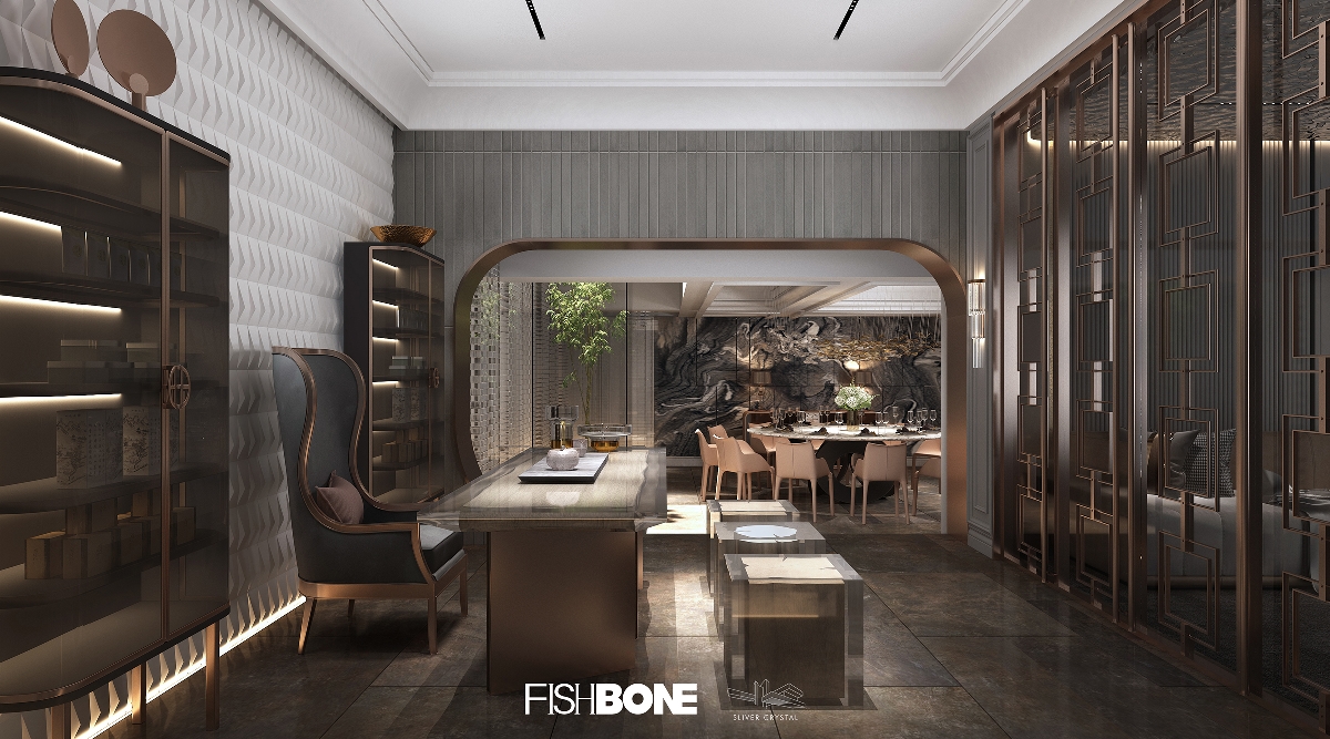 昆明鱼骨设计事务所——春城首府Y府