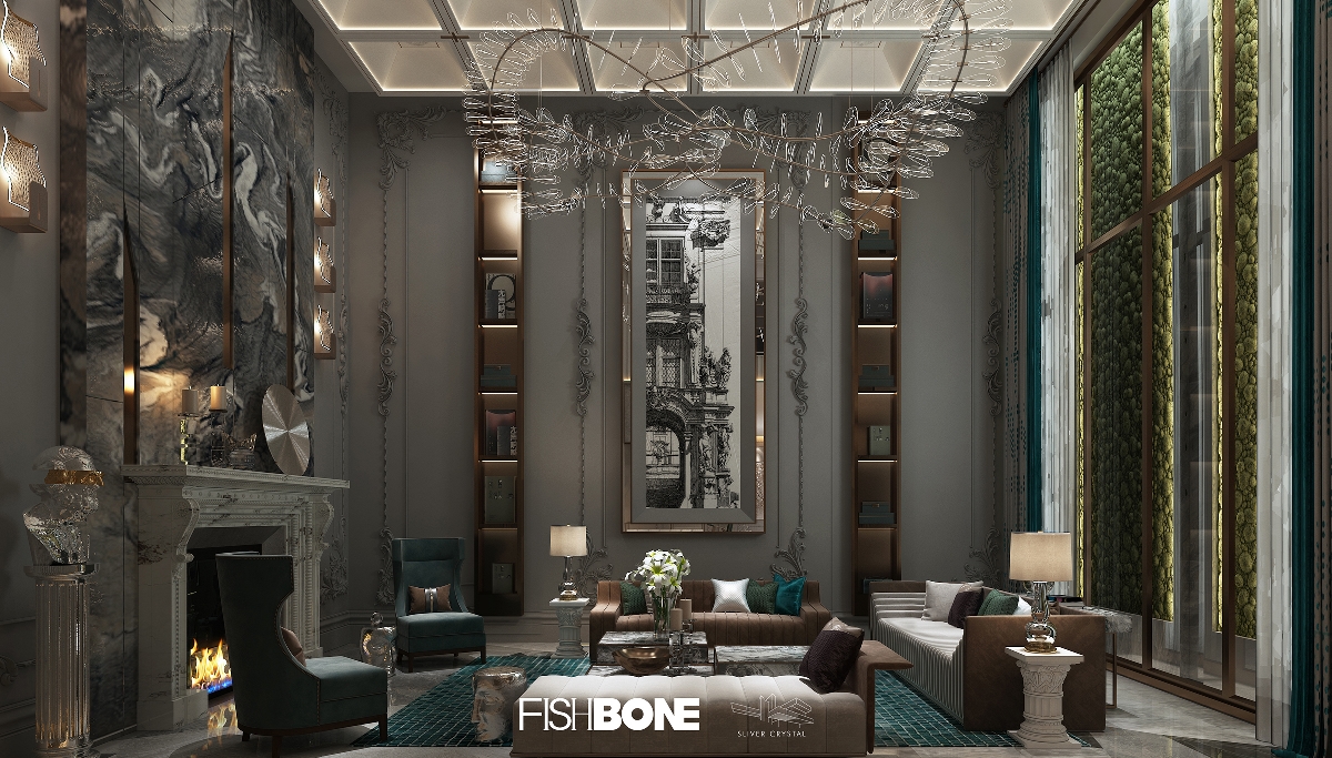 昆明鱼骨设计事务所——春城首府Y府