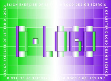 字母D-logo设计练习
