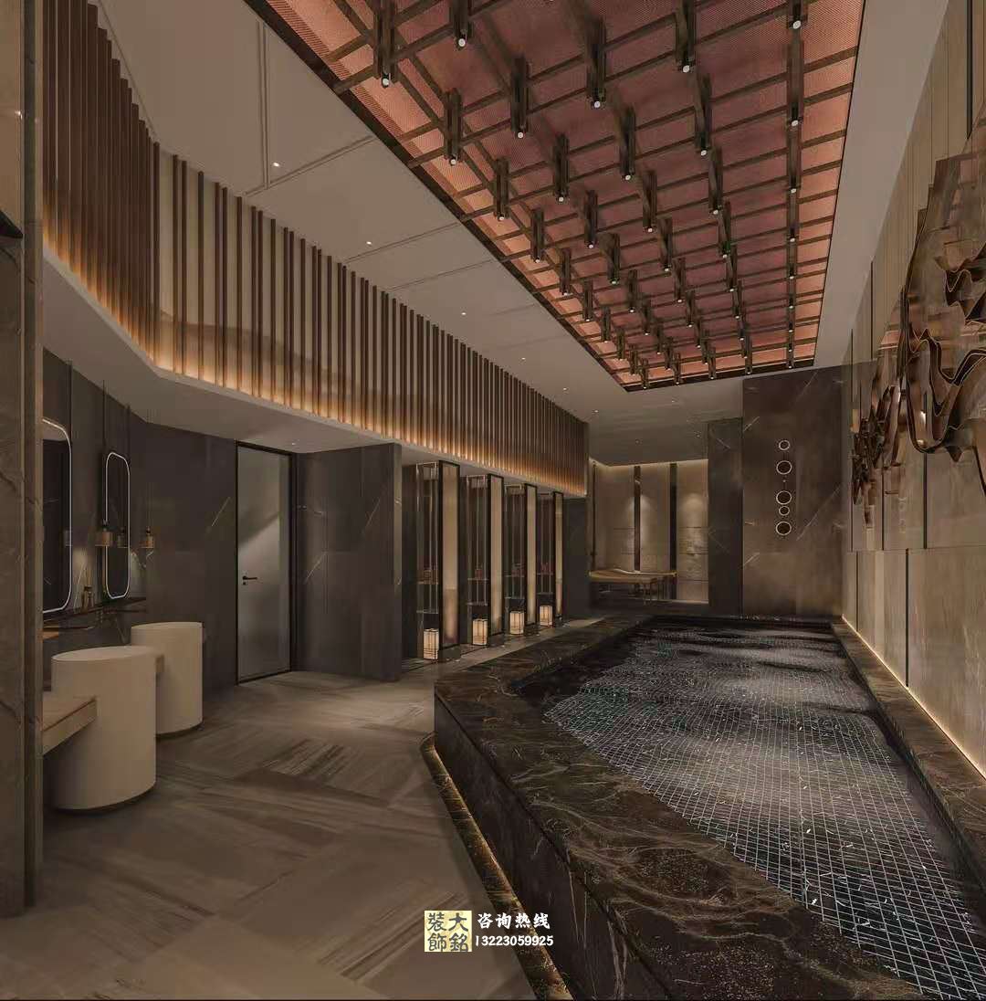 郑州酒店设计公司大浪淘沙精品酒店设计装修效果
