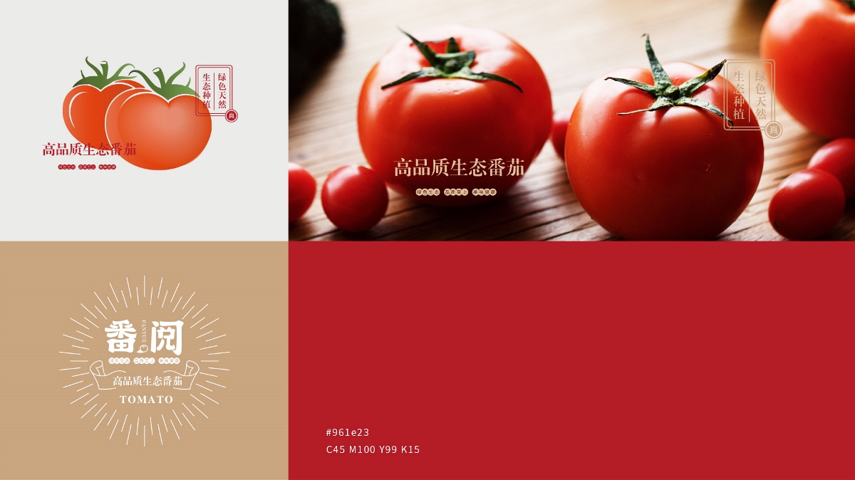 番阅番茄品牌创建全案策划品牌设计