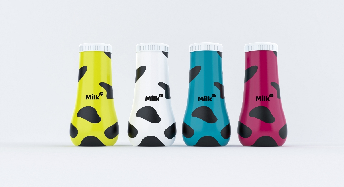 牛奶瓶产品造型设计