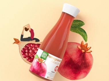 水果酵素饮品 饮料 果汁 健康食品 保健食品 品牌包装设计©刘益铭 原创作品