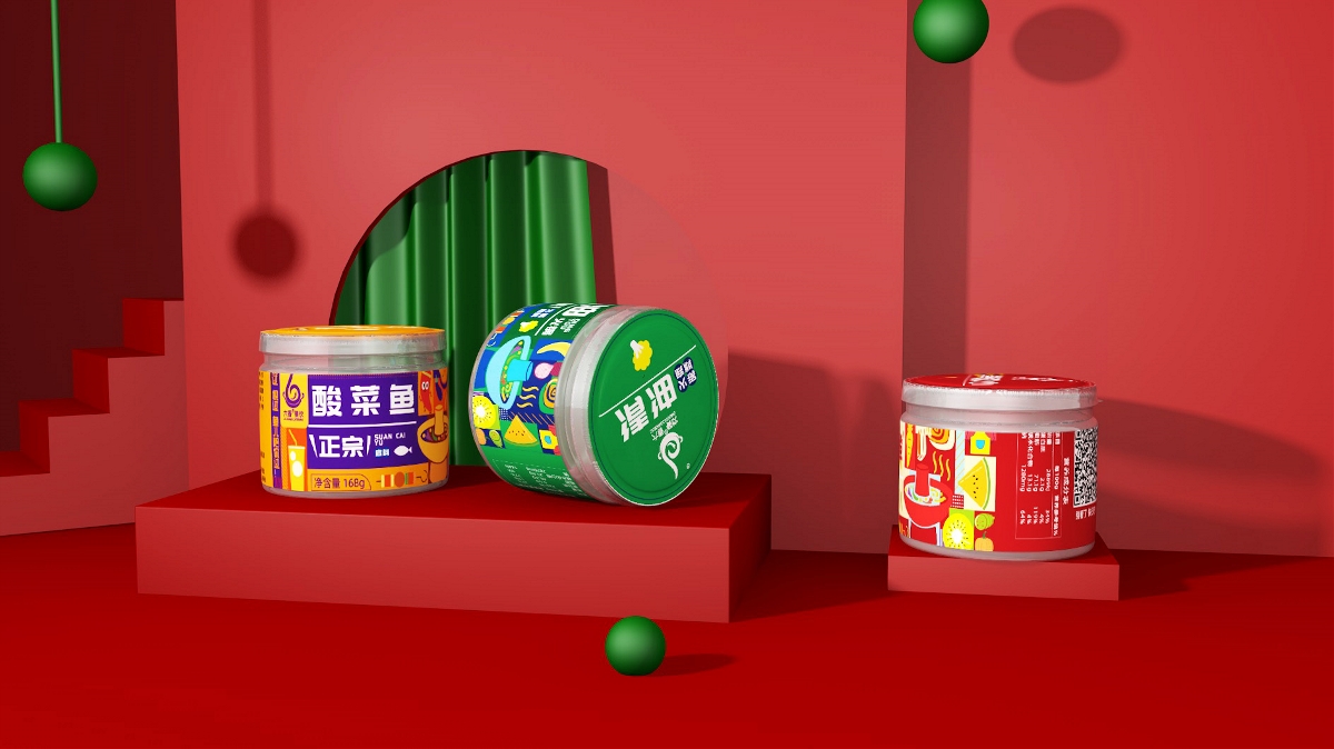 象鳥品牌×六香餐飲火鍋底料×包裝設計