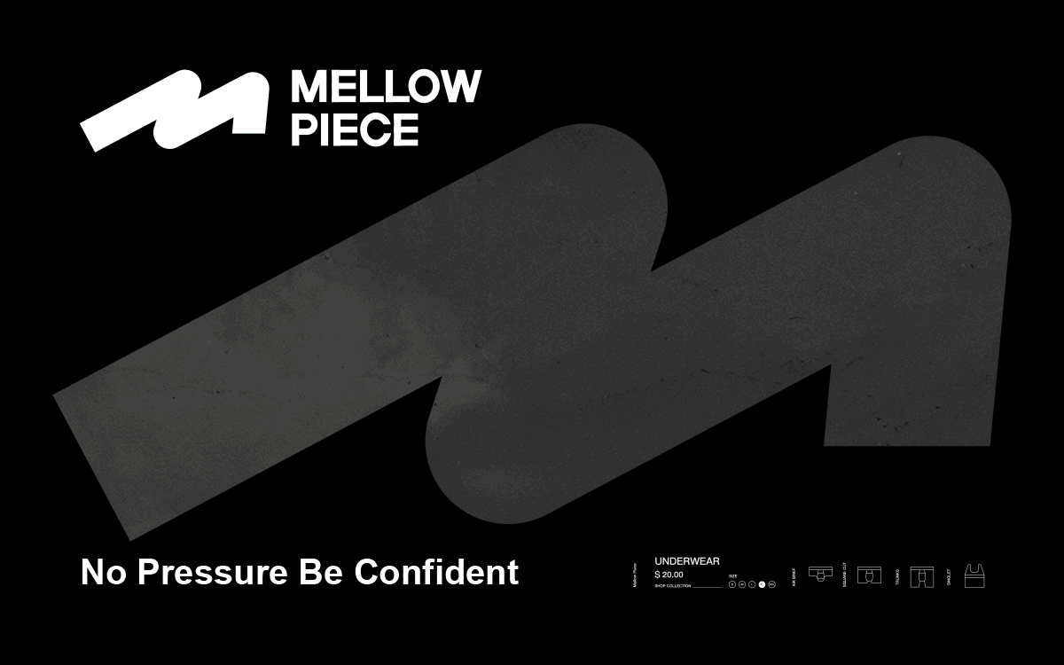 MELLOW PIECE 男士内衣品牌设计 logo设计 