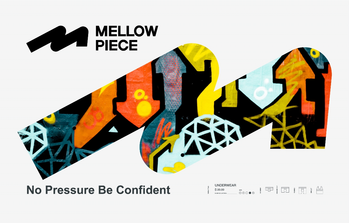 MELLOW PIECE 男士内衣品牌设计 logo设计 