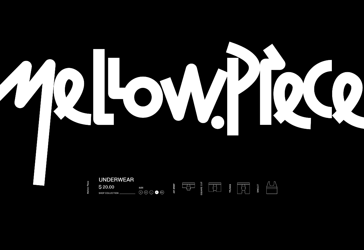 MELLOW PIECE 男士內(nèi)衣品牌設(shè)計(jì) logo設(shè)計(jì) 