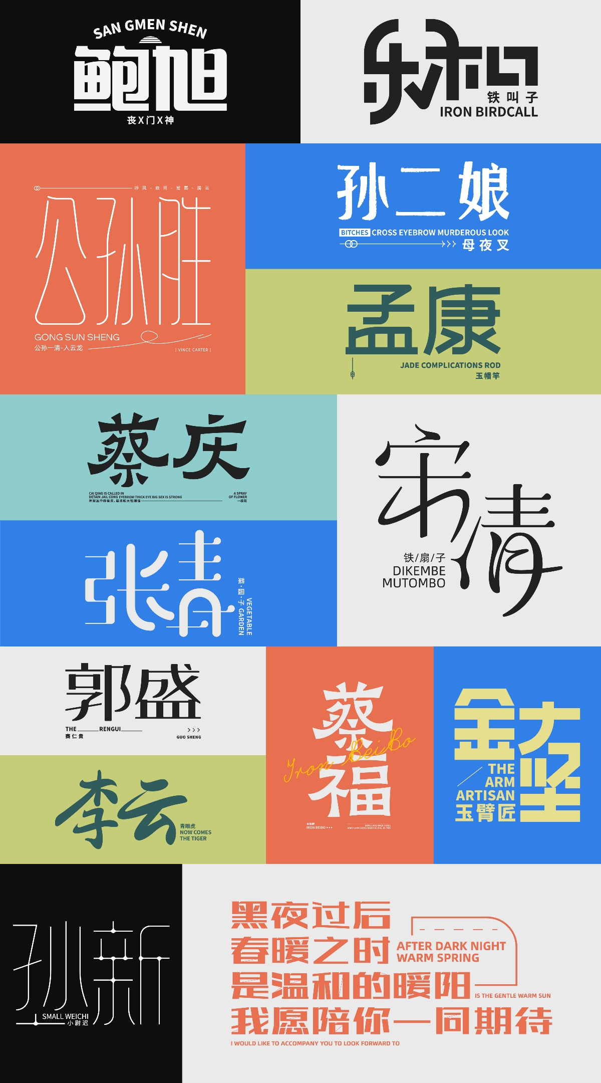 字體年度總結2020