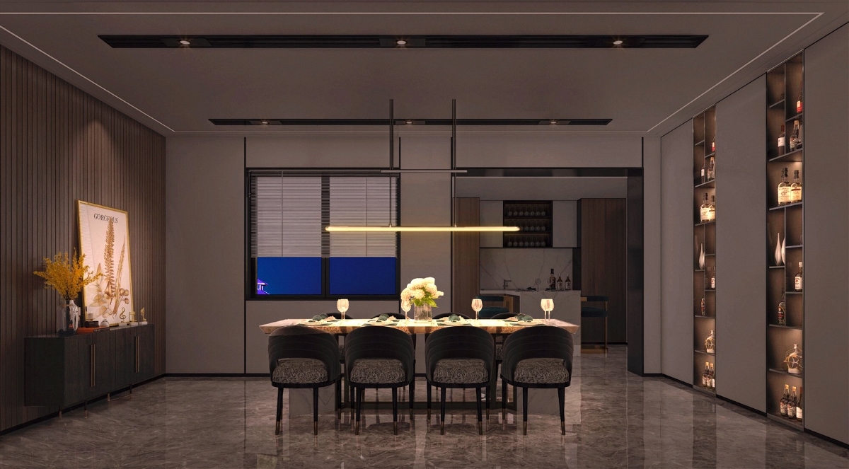 正誉智能·灯光设计丨南京·九间堂600平米独栋别墅,轻奢是品质生活