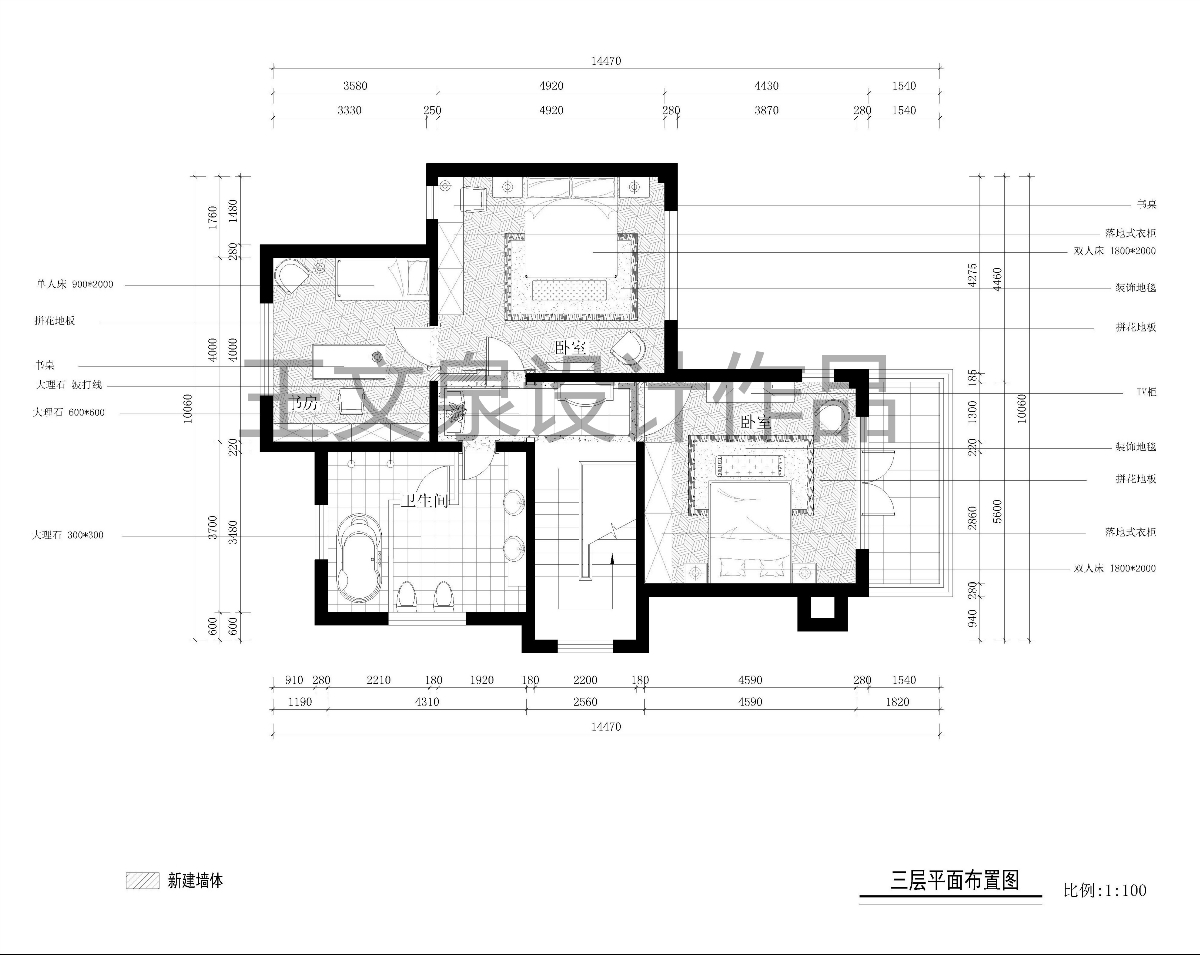 別墅大宅設計師原創(chuàng)作品法式歐式 新中式王文泉  7