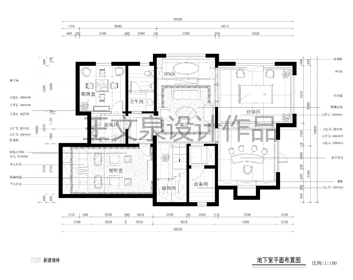 別墅大宅設(shè)計(jì)師原創(chuàng)作品法式歐式 新中式王文泉  7