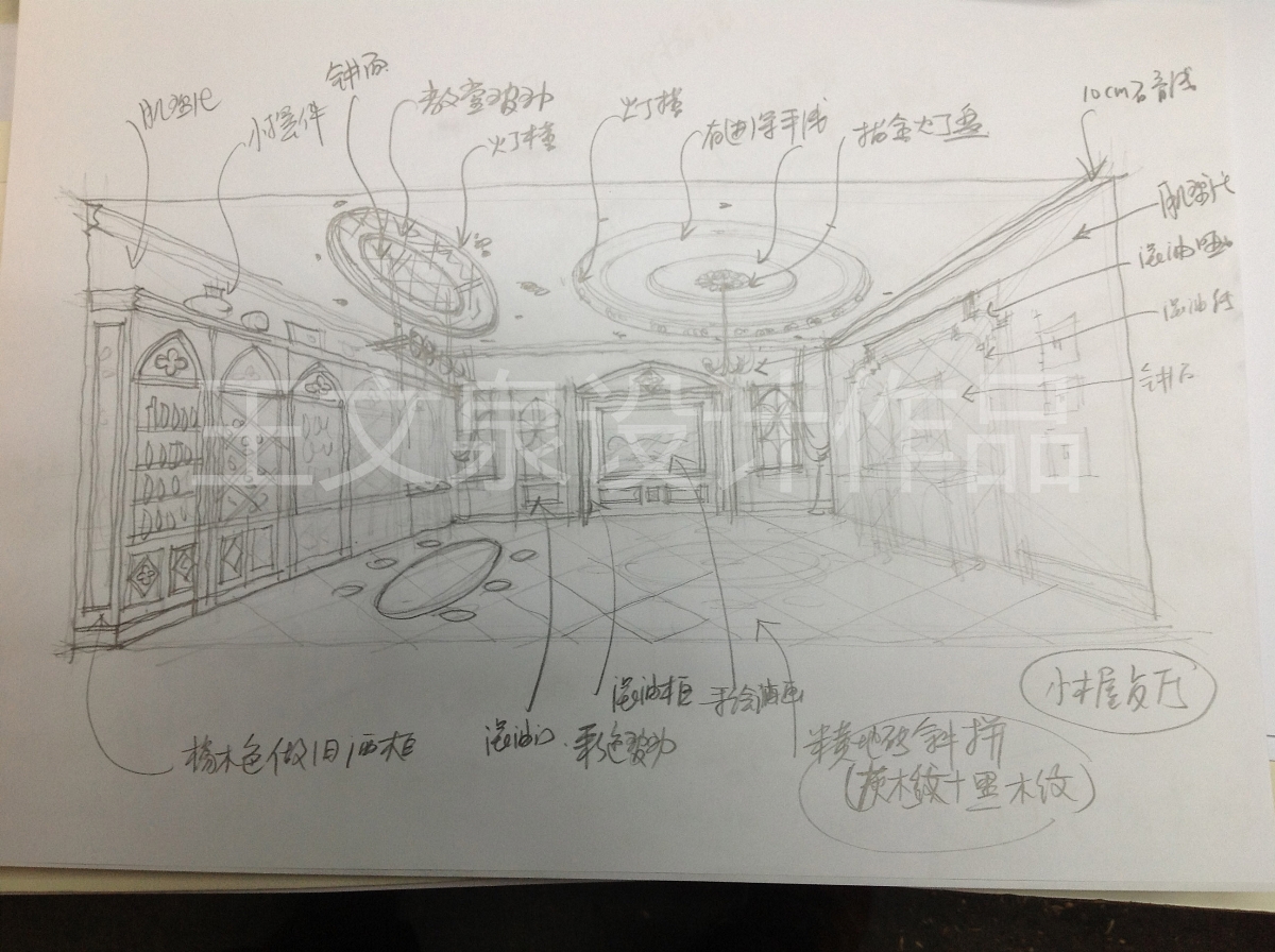 法式歐式別墅大宅設(shè)計師王文泉1135