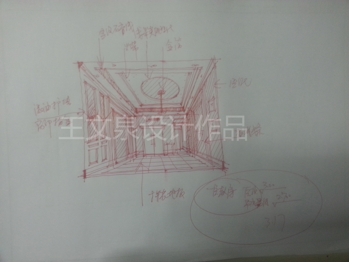 法式歐式別墅大宅設(shè)計(jì)師王文泉1135