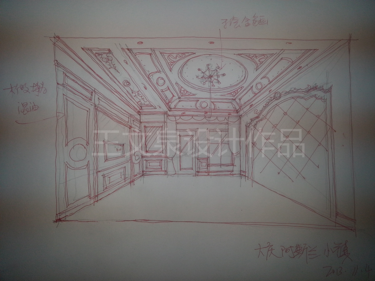 法式歐式別墅大宅設(shè)計(jì)師王文泉1130