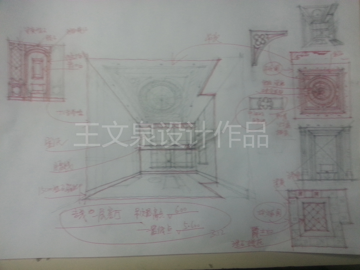 法式歐式別墅大宅設(shè)計師王文泉1135