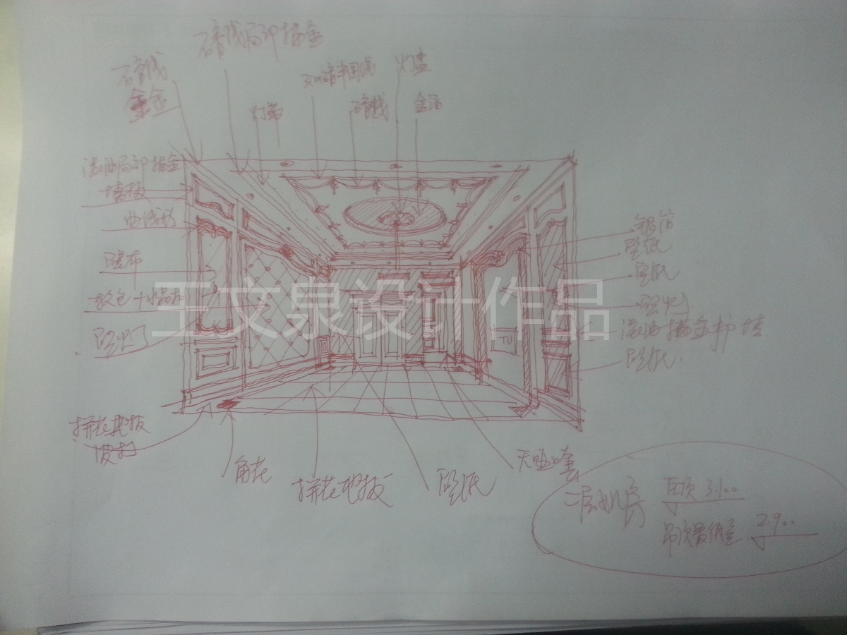 法式歐式別墅大宅設(shè)計師王文泉1135