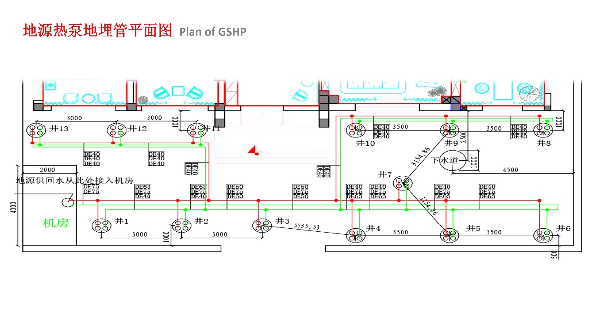 新中式風格別墅大宅設計作品泰禾麗春湖院子