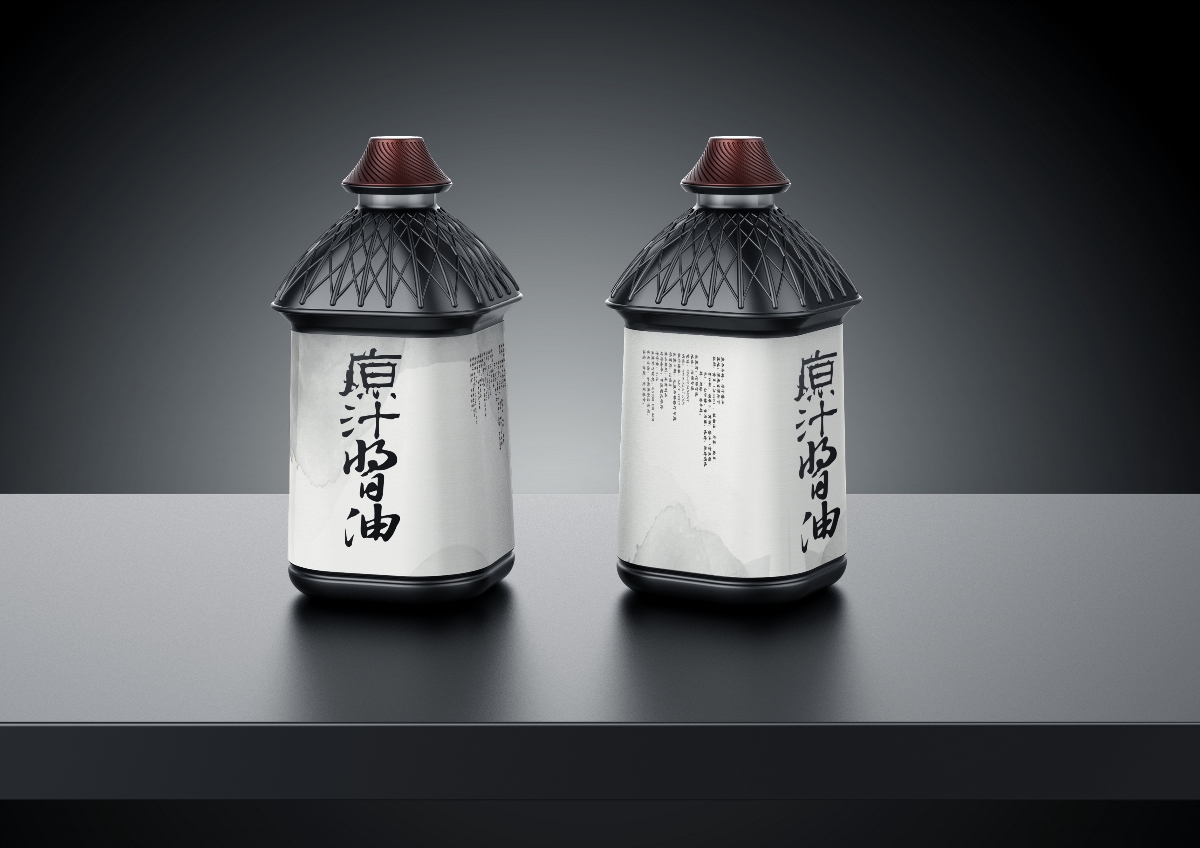 酱油瓶器造型包装设计