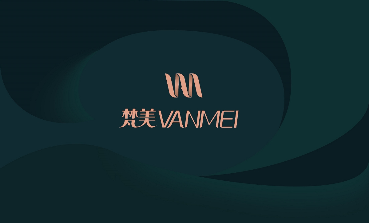 梵美vanmei美容院 logo设计