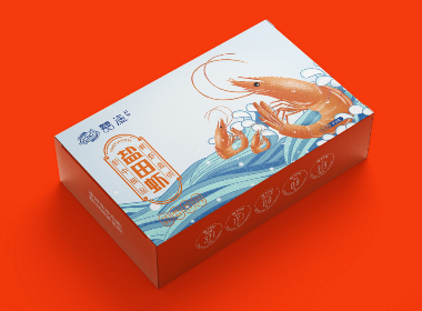 盐田虾包装设计