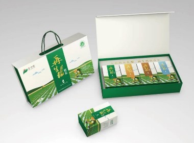 天得利项目案例｜大米礼盒包装设计