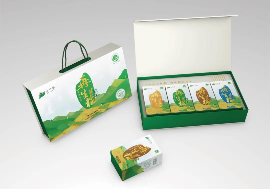 天得利项目案例｜大米礼盒包装设计
