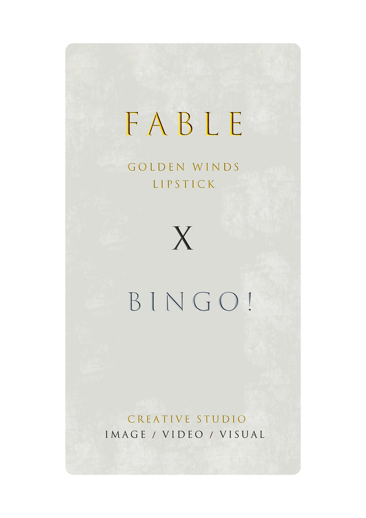 FABLE BEAUTY X BINGOstu 