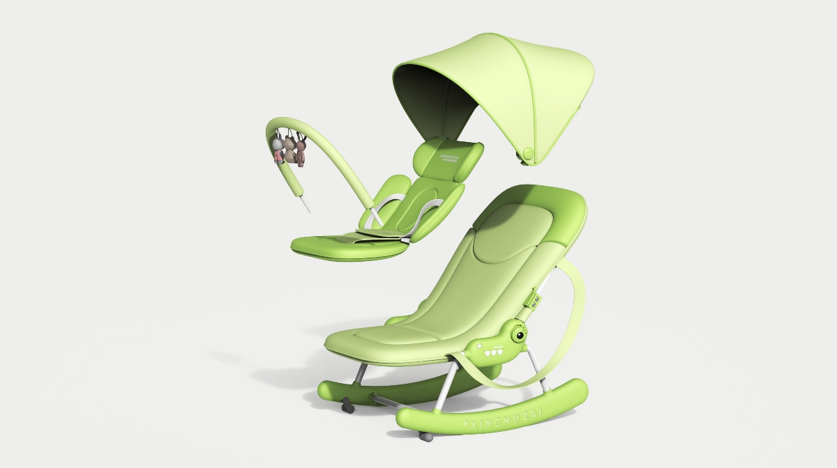 尖叫产品设计丨婴儿摇摇椅
