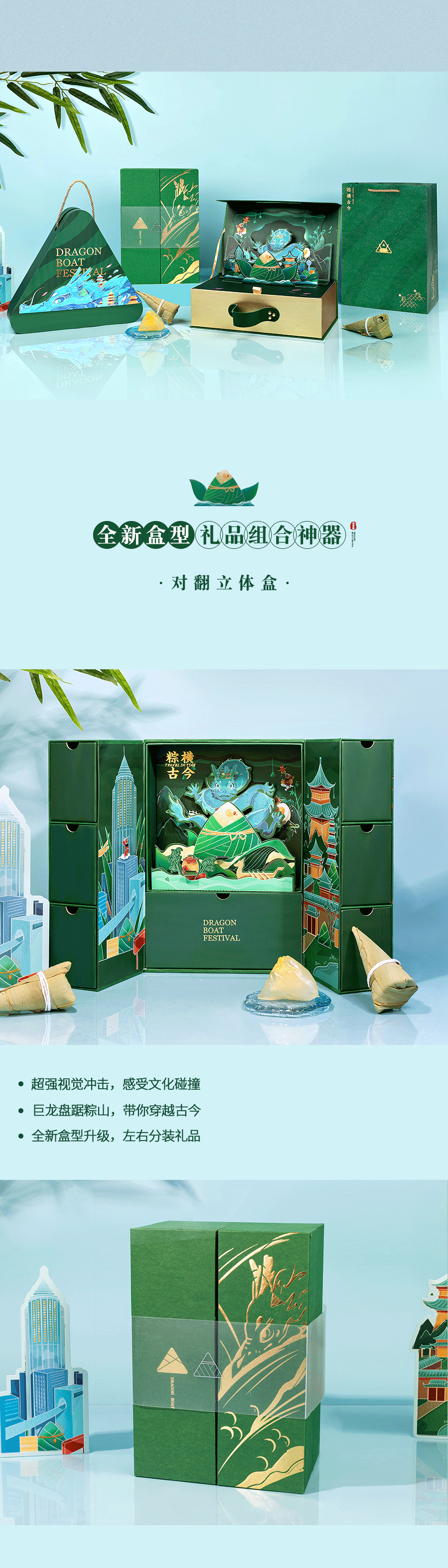 【方森园】端午礼盒包装设计——《粽横古今》
