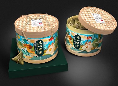 巨灵出品 广州酒家端午节粽子礼盒设计