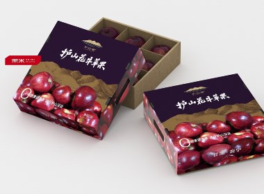 水果包装设计———— 苹果礼盒包装设计  护山苹果包装设计