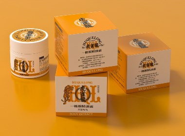 一条根 精油霜-----虎雀龙包装设计