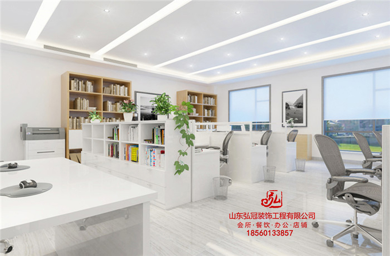 淄博专注设计企业办公室写字楼的装修公司 