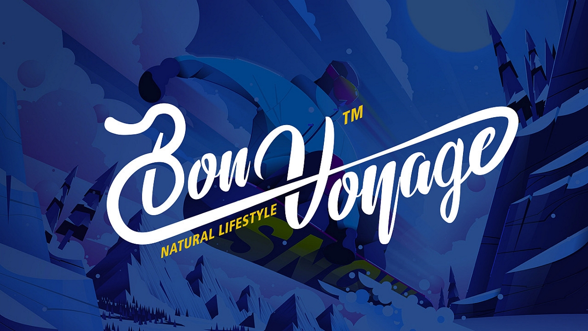 BON-VOYAGE运动俱乐部品牌设计第三阶段