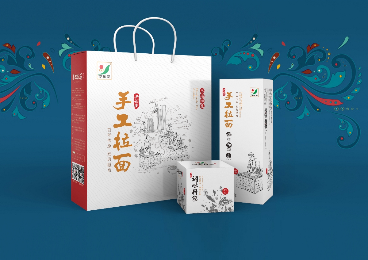伊禧堂手工拉面包装