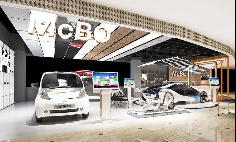 INdesign x McBO 丨 打造充满未来科技与消费新体验的新能源购车场景