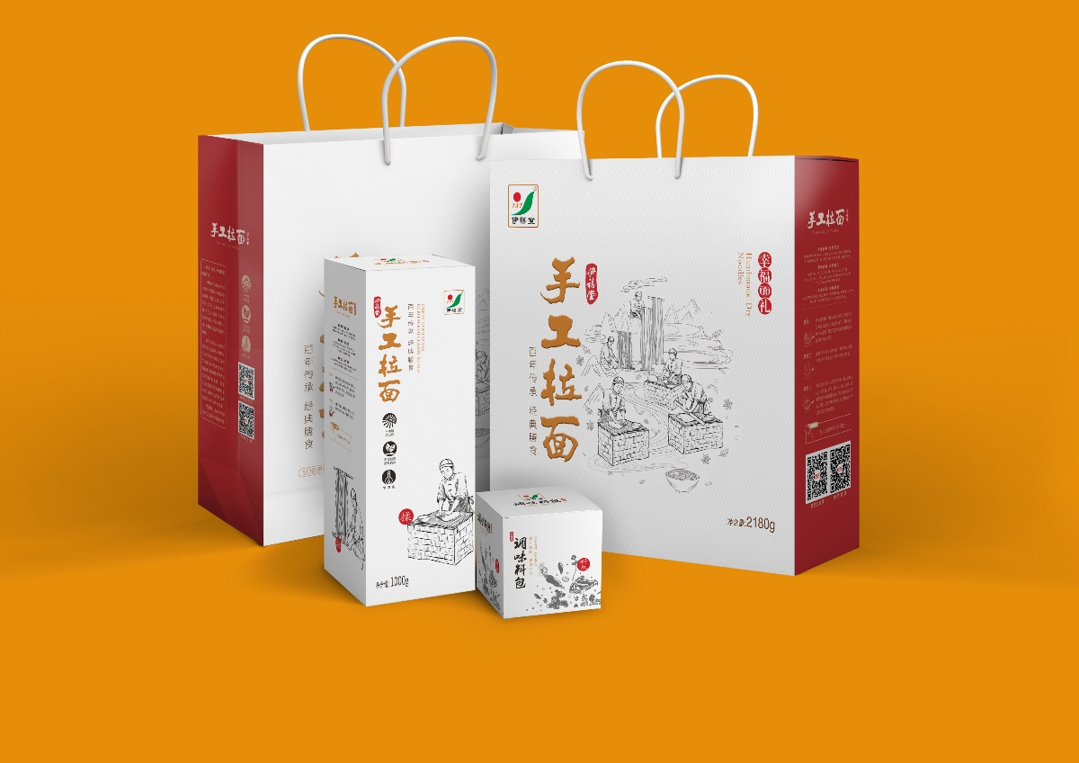 伊禧堂手工拉面包装