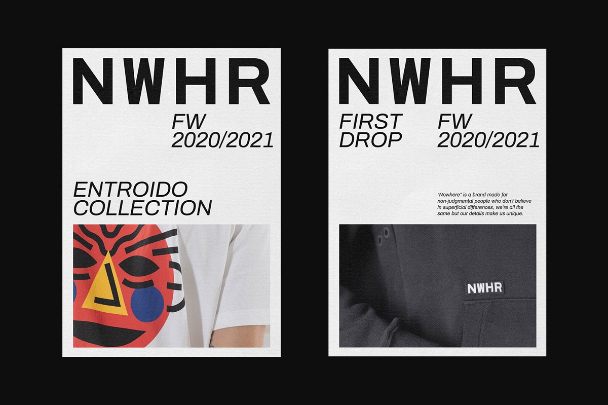 NWHR 服装品牌形象设计