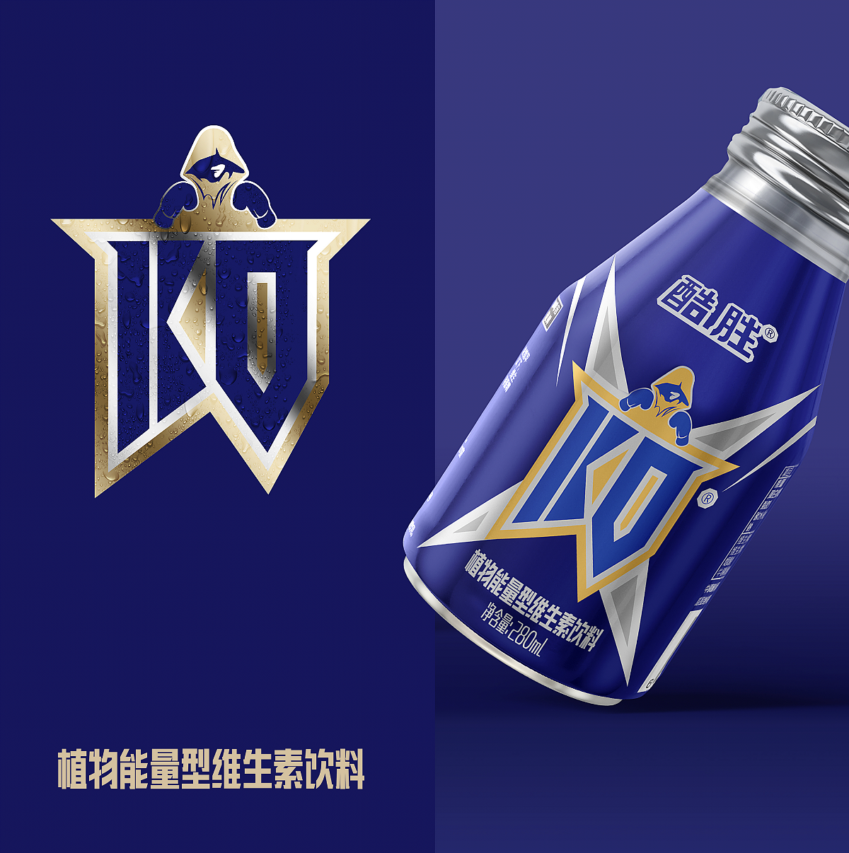 郑州本质品牌案例——「酷盛ko功能饮料」包装设计