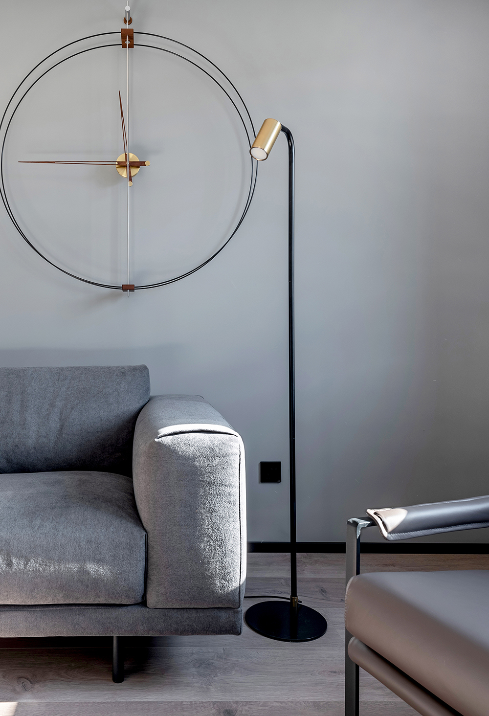「久栖设计」110㎡现代简约，打造时尚舒适的灰度空间