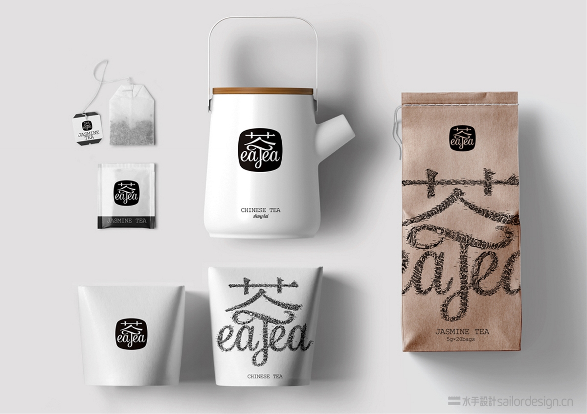 美國eaTea 私房茶品牌形象與包裝設計